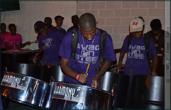 Harmony entertains the crowd