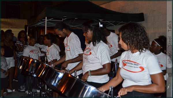 Hosts New York Pan Stars entertain the crowd