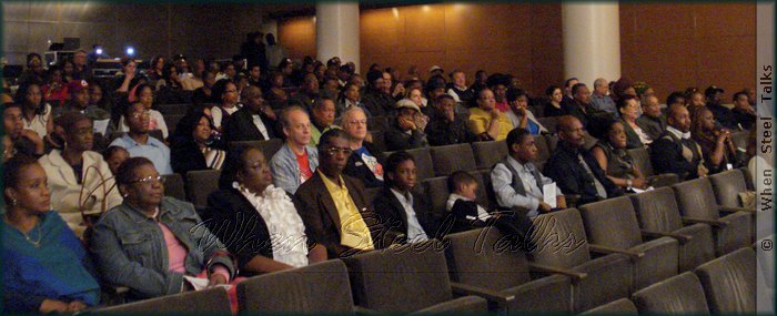 The audience in attendance for Jazz on Pan
