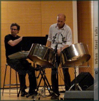 Headliner Andy Narell on steelpan