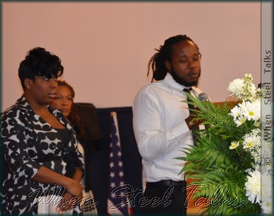 Tenor bassist Jessica Nosiles (left), with Sewajo �Jo Jo� Dawson