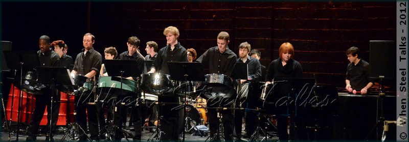 NYU Steel Band performs for the 2012 showcase concert