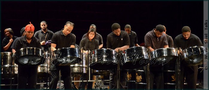 Sonatas Steel Orchestra performs for the 2012 showcase concert