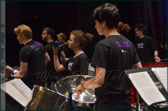 NYU Steel cools off with Cyndi Laupers "Time After Time"