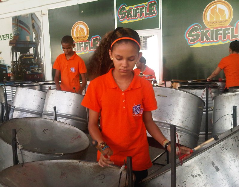 Player from Guadeloupe Youth band