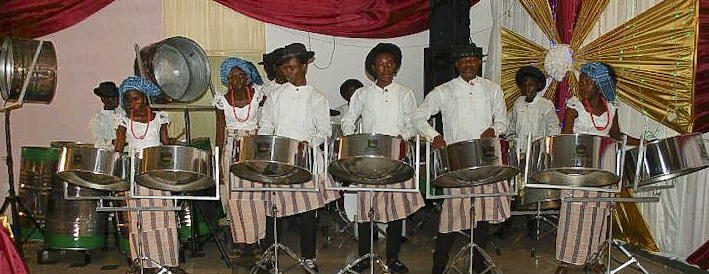 Bayelsa State Junior Steel Orchestra performs