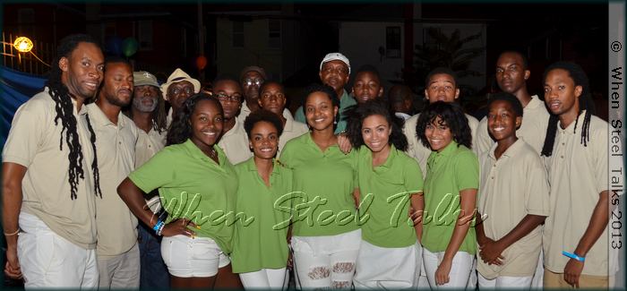 OASIS Youth Steel Pan Ensemble at CASYM'S 2013 band launch