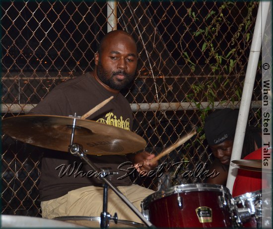 Higher Levin musical director and drummer, Tichard Chapman