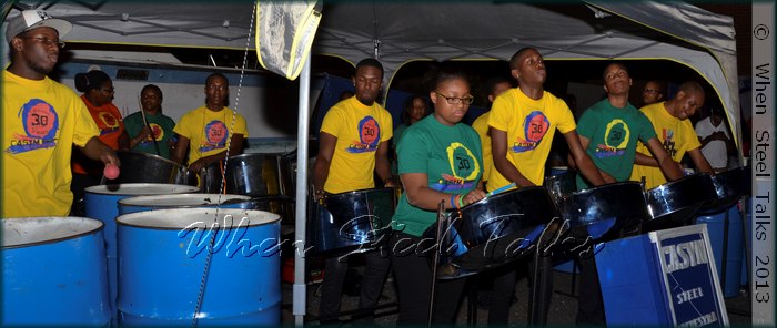 CASYM Steel Orchestra at Harmonys 2013 Yard Opening