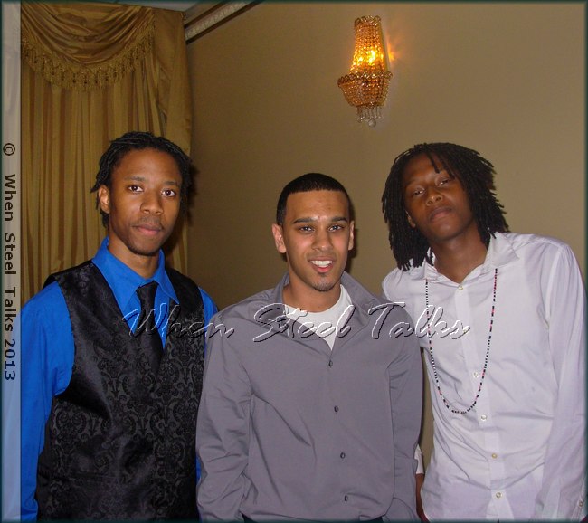 Left to right -  Brandon Waldrop, Tristan Japsi and Jahlani Roberts