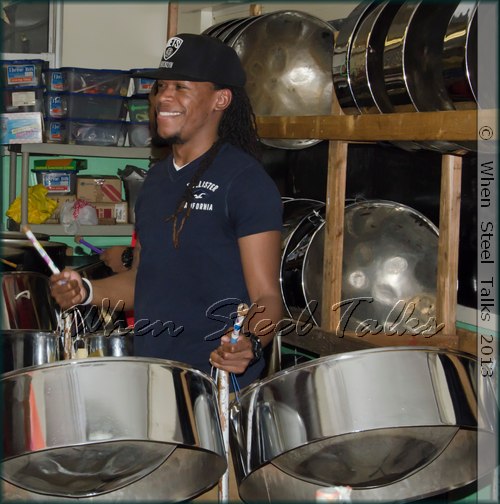 Kern Simon at rehearsal