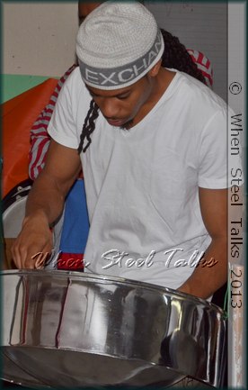 Ryan Joseph at rehearsal