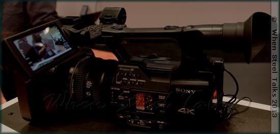The Sony PMW-Z100 camcorder