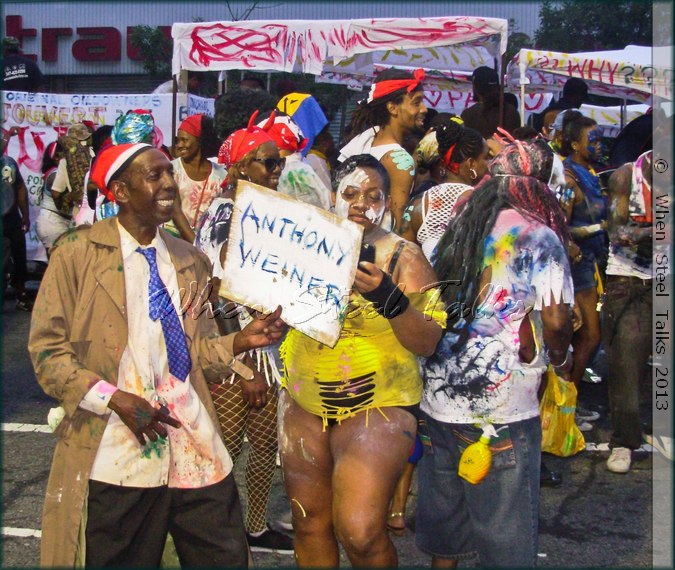 Politics, satire and puns - all in play at New Yorks 2013 JOuvert