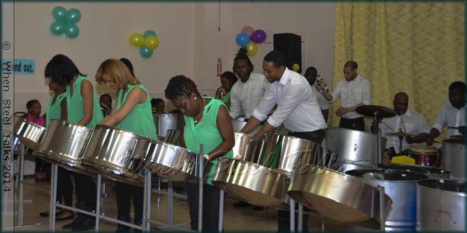 Despers USA stage side members perform at Spring Into Music