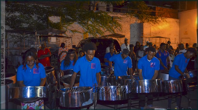 Pantonic Steel Orchestra performs at Sonatas’ 2014 band launch