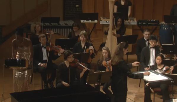 Josanne Francis and the NIU Philharmonic Orchestra