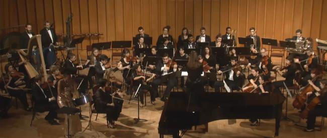 Josanne Francis and the NIU Philharmonic Orchestra