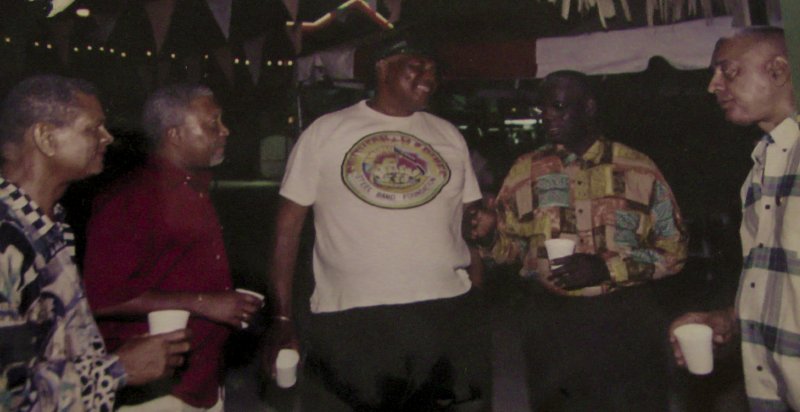   L-R  Lennox Gunz Gonzalez, Keith Cassiram, Michael Scobie Joseph, Radcliffe Bakes Baker, Angus Lalsingh