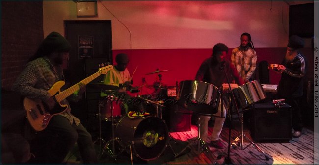 Kareem K.I.T. Caribbean featuring Kareem Thompson on double seconds at Oil & Music