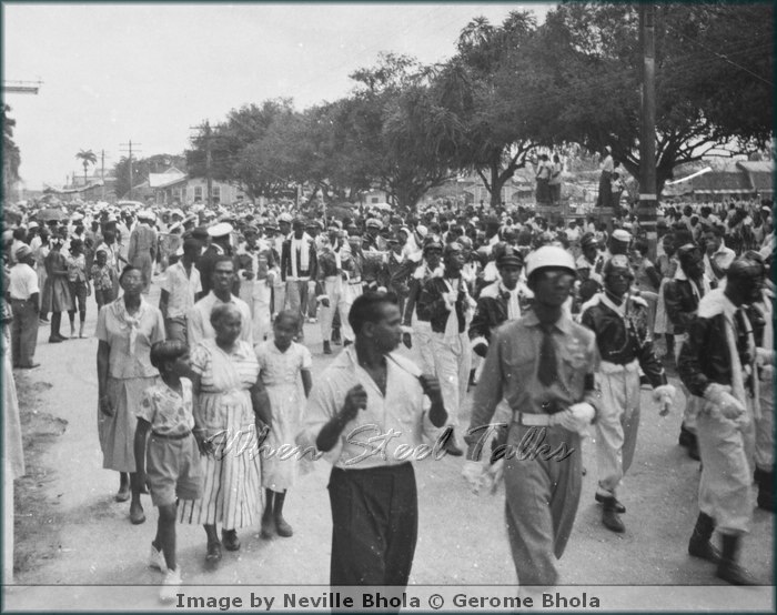 Carnival in Port-of-Spain, Trinidad - pre-1958