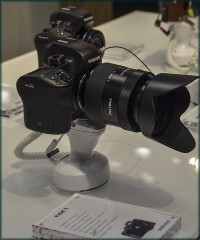 Samsungs NX1 Mirrorless Digital Camera at the PDN PhotoPlus Expo