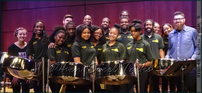 Crossfire Steel Orchestra at Princeton University