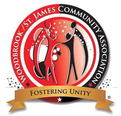 Woodbrook-St. James Community Association logo