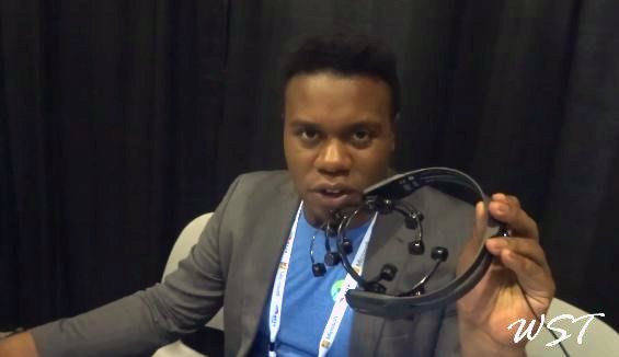 Micah Brown, founder and CEO of Centiment, at NYVR Expo 2017