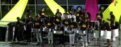 Melody Warriors Steel Orchestra at the 2018 Grenada National Panorama