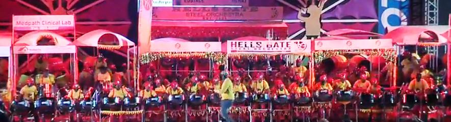 Hells Gate Steel Orchestra on their way to becoming the 2019 National Panorama champions