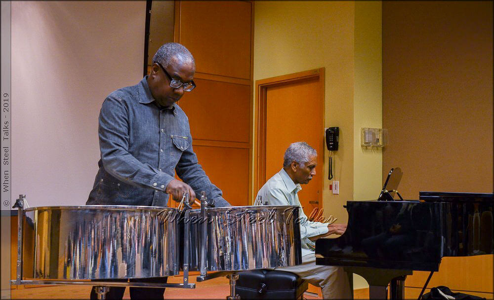 Garvin Blake performs with Frankie McIntosh - the Woody Tanger Auditorium at Brooklyn College