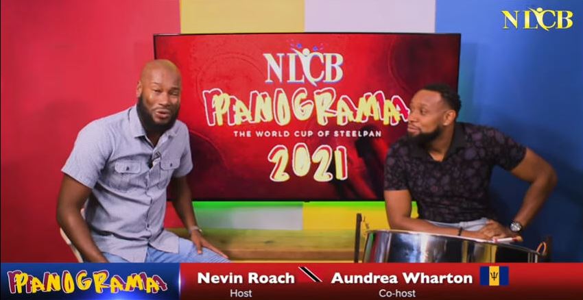 PanoGrama 2021 Preliminaries - Night 1 - Host Nevin Roach with co-host Aundrea Wharton