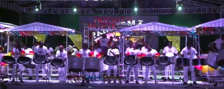 Pantastic Muzik Steel Orchestra at the 2022 St. Lucia Panorama