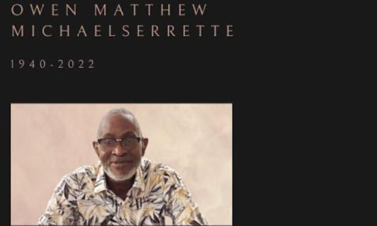 Owen Matthew Michael Serrette - ‘The Celebration of Life’ 