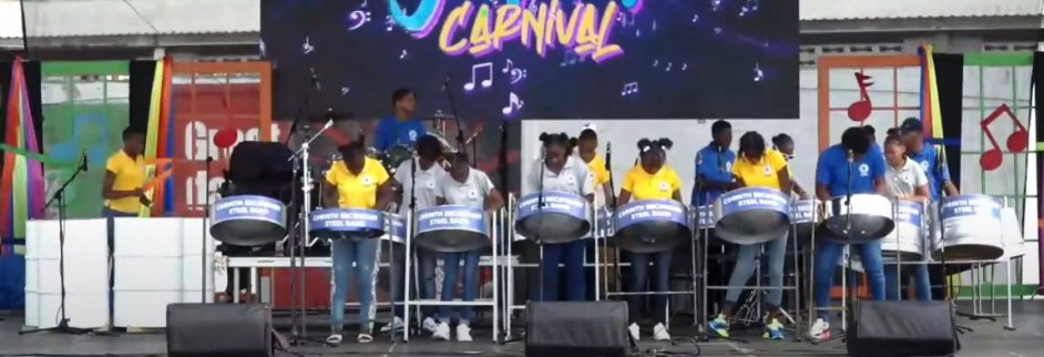 Corinth Secondary Steel Band at Saint Lucia’s 2024 National Schools Pan Festival