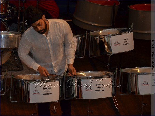 Khuent Rose performs at Eruption Steel Orchestra’s Joy to the World 2025 Christmas concert