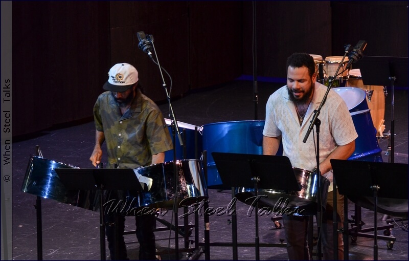 Dr. Kendall K. Williams and Daron Roberts duet in “Pan By Storm”