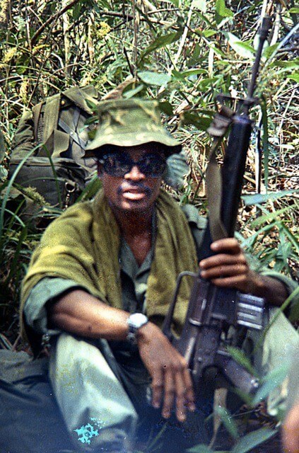 Dalton Narine in Viet Nam jungle
