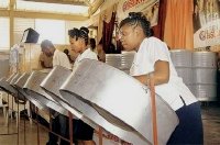 Steelband from Dinthill Technical High School -Jamaica