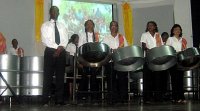 HighLights Steelband at Bishop Anstey High Schools auditorium, on Keate Street, Port-of-Spain.