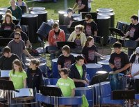 Arizona Chapter of the Percussive Arts Society Mass Steel Band 2010 event