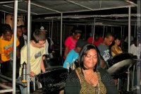 Sonatas Steel Orchestra practices in its pan yard