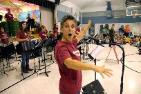 Tami Pallingston is music director at Tomales High School and founder of the school's Pan Band