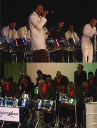 Fonclaire and Deperadoes Steel Orchestras perform at NAPA