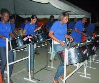 Couva Joylanders Steel Orchestra performs at Sforzata Pan Jamboree
