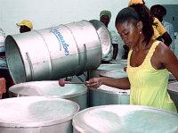 Miranda Martin of Desperadoes Steel Orchestra