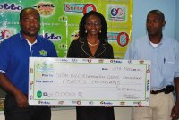 Sion Hill Euphonium Steel Orchestra collects check