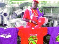 Ian Anthony, manager of Steel Xplosion Steel Orchestra