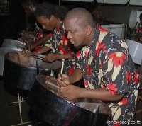 The tenor men of Petrotrin Siparia Deltones perform at Concerts of Hope